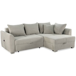 Ecksofa Boomer Cord Light Greige