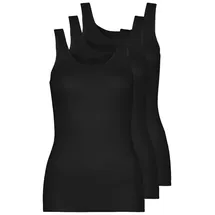 Pompadour Achselhemd 3 St. Schwarz 38