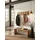 KADIMA DESIGN Wandgarderobe Akazie Braun
