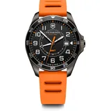 Victorinox 241897 Field Force Sport Herren 42mm 10ATM - Orange/Schwarz