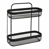 5five simply smart regal mit 2 ebenen aus metall Mayaj schwarz