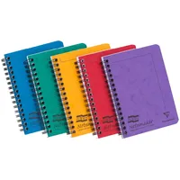 Clairefontaine 482/1138Z - Packung mit 10 Notizheften, mit Spiralbindung