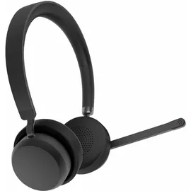 Lenovo 4XD1Q30302 On Ear Headset Bluetooth® Stereo Schwarz Mikrofon-Rauschunterdrückung Headset, Mikrofon-Stummschaltung