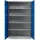 Proregal Bee Aktenschrank 195 x 120 x 60 cm Grau-Blau