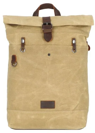 Jack Kinsky Dakar Rucksack 44,5 cm Laptopfach  beige