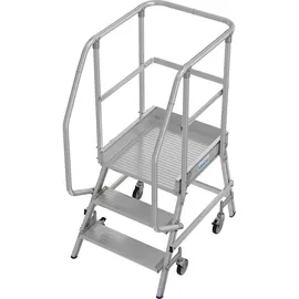 Krause Podestleiter fahrbar 3 Stufen