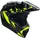 AGV Ax9 Steppa 06 Helm, schwarz-grau-gelb, Größe S