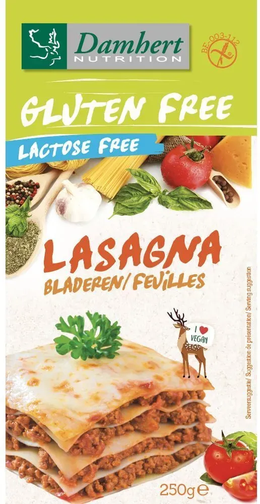 Damhert Gluten Free Lasagne