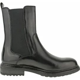 Marc O'Polo Marc OߴPolo Damen Chelsea Boots aus Leder mit höherem Schaft, Schwarz (Black), 37 - 37