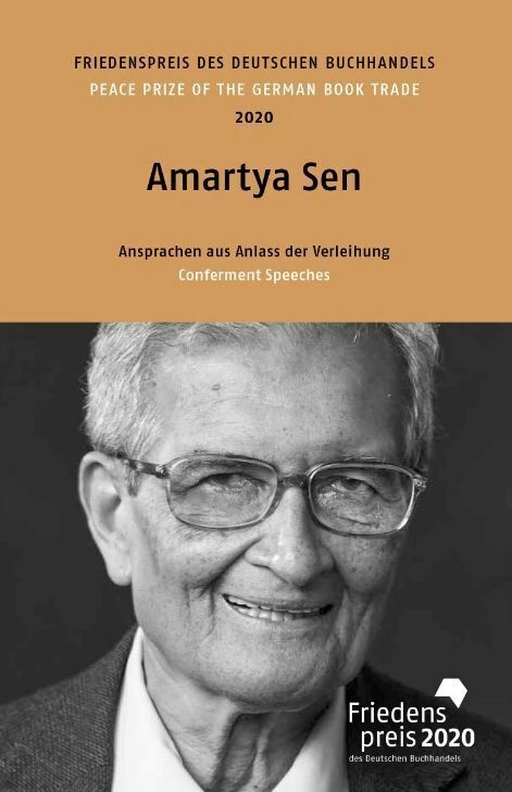 Friedenspreis Des Deutschen Buchhandels 2020  Amartya Sen  Gebunden
