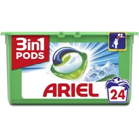 Ariel 3in1 Pods Kapseln, Alpine - 24 Waschladungen