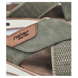 Rieker Herren Sandalen für Herren, grün, Größe 41 EU