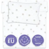 Totsy Baby Kinderbettwäsche Baby Bettwäsche 90x120 cm - aus Baumwolle - Kinder Set von Duvet Cover 90 x 120 cm und Kissenbezug 40x60 cm Junge und Mädchen Babybettwäsche Bettbezug für Kleinkind
