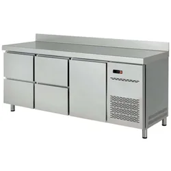 Kühltheke mit 4 Schubladen - 220W - 1492x600x850mm