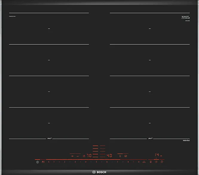 BOSCH PXX675DC1E Induktionskochfeld (606 mm breit, 4 Kochfelder)