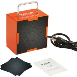VEVOR Lötrauchabsorber 38W Lötdampf Absaugventilator 86,63m3/h Rauchverhinderungsabsorber 2700U/min Entferner Dunstabzugs Rauchschutz Absorber DIY Arbeitsventilator für Löten Lötstation
