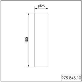 WERMA SIGNALTECHNIK Signalgeber Aluminiumrohr 97584510