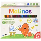 MALINOS Fasermaler 10 St. Mehrfarbig