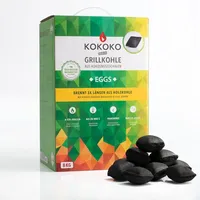 McBrikett GmbH KOKOKO Eggs Premium Grillkohle 8 kg