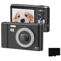 INF Digitalkamera 4K 48MP, 16-facher Zoom, 2.8 Zoll-Display, 32 GB Speicherkarte
