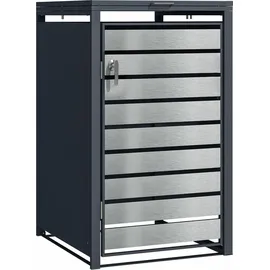 Phoenix Mülltonneneinhausung »GB1168« Einzelbox Silber