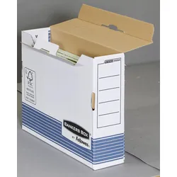 Bankers Box Archivboxen für Ordner 8,0 x 26,5 x 32,7 cm