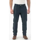 Rokker Navy Chino Textilhose blau