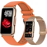 Smartwatch, Smartwatch Damen Herren, 1.47" HD Fitness Tracker Uhren für Android IOS, IP67 Wasserdicht Pulsmesser Schrittzähler Aktivitätstracker