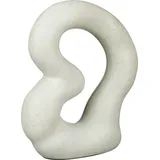 Mica decorations Mica Dekorationsfigur weiß Keramik 23 cm