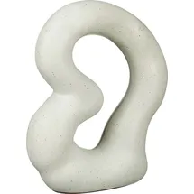 Mica decorations Mica Dekorationsfigur weiß Keramik 23 cm