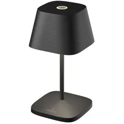 Villeroy & Boch LED-Außentischleuchte Neapel 2.0 Alu, Eisen, Stahl Metall Schwarz