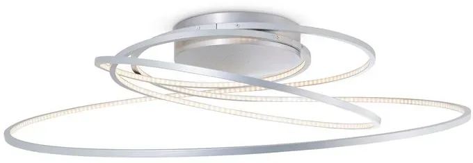 Bopp LED-Deckenleuchte At Aluminium Grau Alu gebürstet