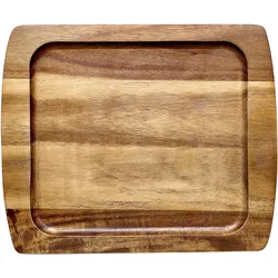 Ritzenhoff & Breker Servierplatte Casa 25 x 20,5 cm Holz Braun S (Small)