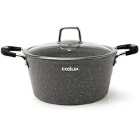 Excelsa auflauf mit Deckel, Forn-Ok 24 cm, Aluminium, Grau