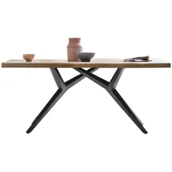 Tisch 160x90 Mango natur Holztisch Esstisch Speisetisch Esszimmer Wohnzimmer