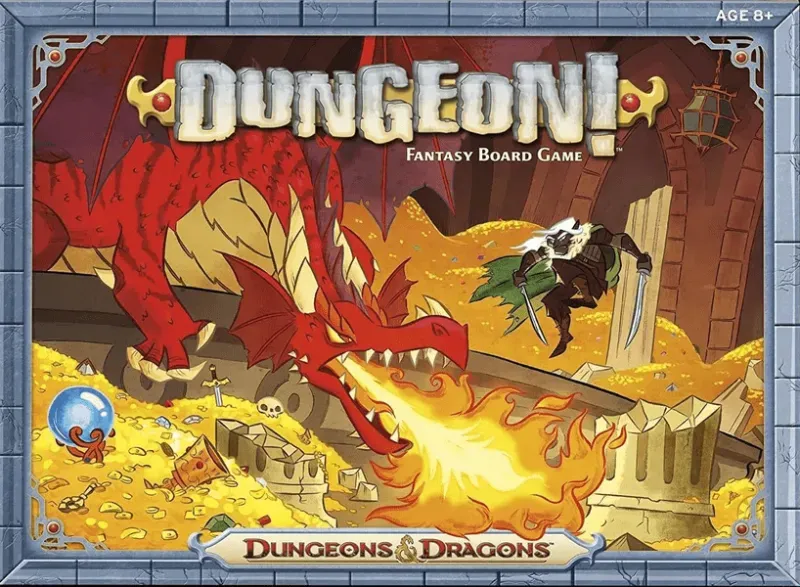 Dungeons and Dragons - Dungeon! Board Game - Englisch
