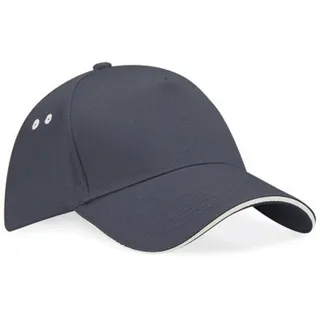 Beechfield Ultimate 5-Panel Kappe graphite grey/oyster grey One Size