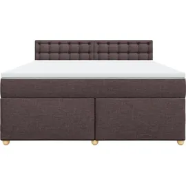 vidaXL Boxspringbett 180 x 200 cm Braun