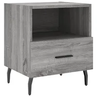 VidaXL Nachttisch Grau Sonoma 40x35x47,5 cm Holzwerkstoff Modell 2