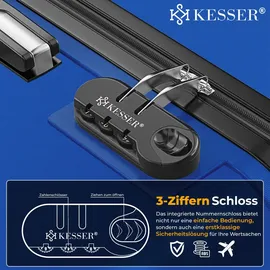 Kesser Koffer-Set 3-tlg. blau