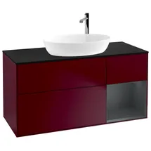Villeroy & Boch Waschtischunterschrank 120 x 60,3 x 50,1 cm Rot