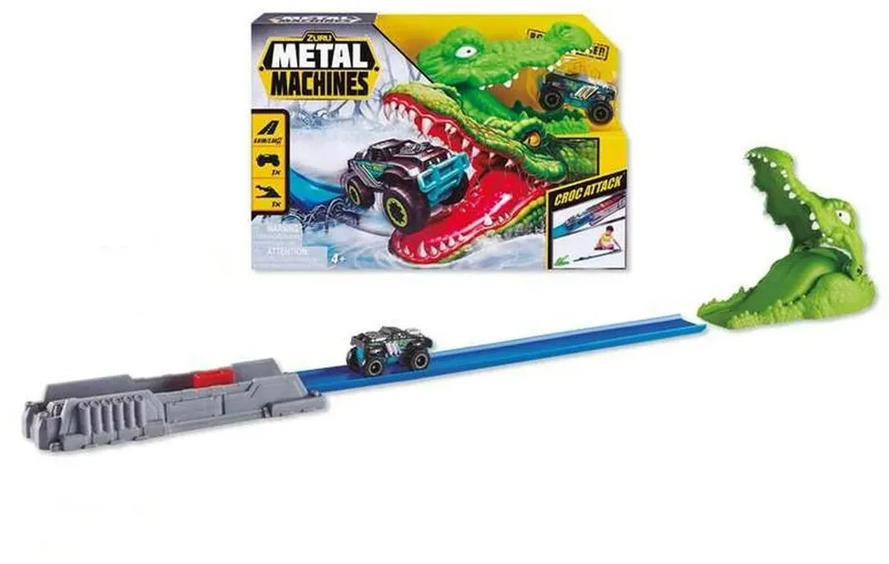 Piste Abschussrampe Zuru Metal Machines Croc Attack (30 x 9 cm)