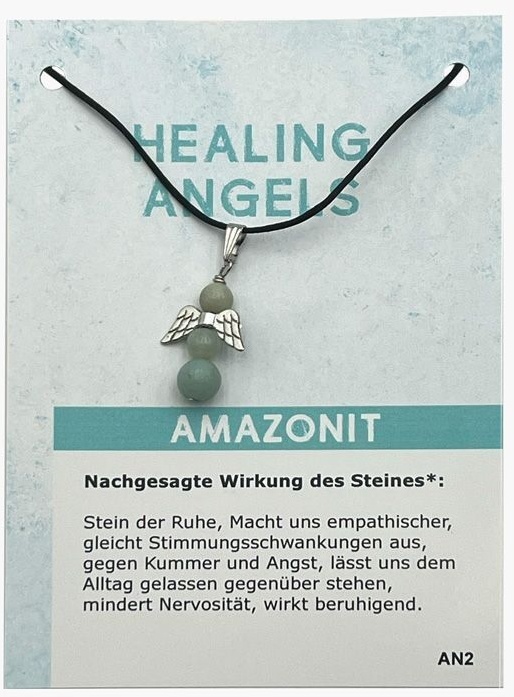 Amazonit Minicard Healing Angels