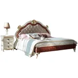 Xlmoebel Schlafzimmer-Set Schlafzimmermöbel im modernen Luxusdesign mit edlen Materialien, (3-tlg., 3tlg.Schlafzimmer Set (Bett + 2x Nachttisch), Hergestellt in Europa weiß