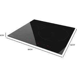 Cecotec Induktionskochfeld Bolero Squad I 3600 FullFlex Schwarz