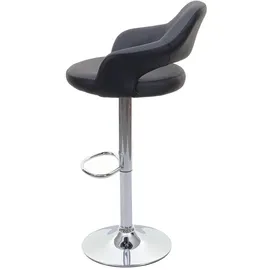 MCW Barhocker F16 45 x 45 x 100 cm Grau/Schwarz