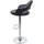 MCW Barhocker F16 45 x 45 x 100 cm Grau/Schwarz
