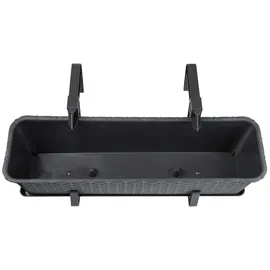 Kadax Balkontopf 60 x 17 x 15 cm Anthrazit