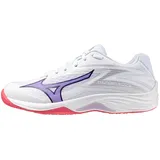 Mizuno Thunder Blade Z Volleyballschuhe, Damen weiß, Größe 42 1⁄2 - white/violet indigo/camellia rose 42.5