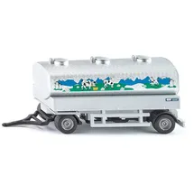 Siku 1972 - Anhänger für Milchsammelwagen weiß 1:5
